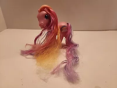 My Little Pony Mon Petit Poney Mlp G3 Hasbro 2002 Rainbow Flash Super Long Hair • $9.99