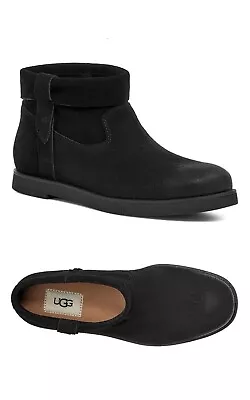 UGG Josefene Cuff Women Black Boots Size 8.5 $130 • $28