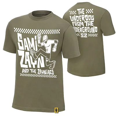 £14.99 • Buy Wwe Sami Zayn Underdog From The Underground Youth T-shirt Kids Official New