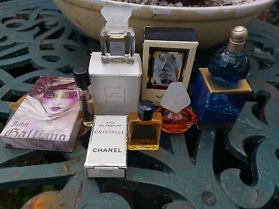 £100 • Buy Job Lot 5x Boxed Perfume Miniatures Travel Chanel Galliano Lagerfeld  Valentino