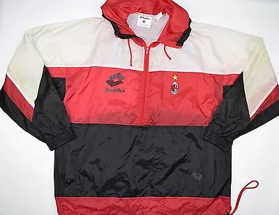 1994-1996 Ac Milan Lotto Football Jacket (size Xl) • £99.99