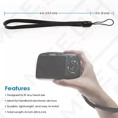 Universal Hand/Wrist Strap For Olympus Stylus / Tough Digital Camera  • $6.99