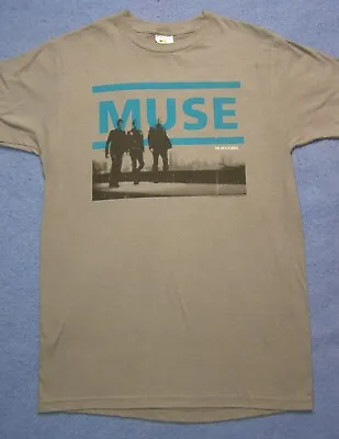 Muse The Resistance 2010 Concert Tour T-Shirt Beige Shirt Size M • $18.99