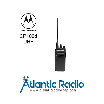 Motorola CP100d Two Way Radio - UHF (403-480MHz) - DMR Upgradable Portable • $282