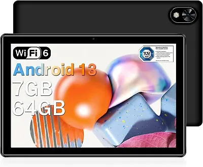 DOOGEE U9 64GB 10inch Wi-Fi Black Android 13 Bluetooth - Tablet - BNIB • £65