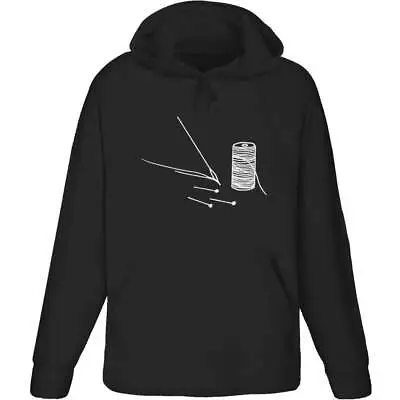 'Needle & Thread' Adult Hoodie / Hooded Sweater (HO035501) • £24.99