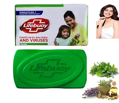 Lifebuoy Bacteria & Viruses Herbal Soap Skin Cleansing 130g Bar • £3.99