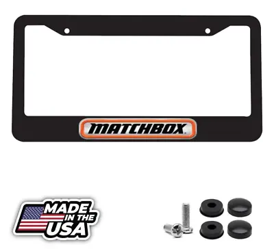 MatchBox Adult Toy Car Diecast Muscle Car Hotrod Funny Car License Plate Frame • $9.95