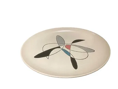 Vtg 1950s MCM Poppytrail Metlox Contempora 13  Oval Platter Plate Modern Atomic • $105