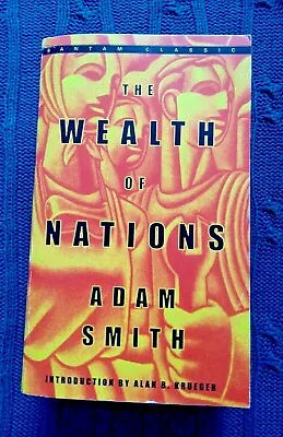 Wealth Of Nations By Adam Smith (Paperback 2003) VERY GOOD- FREE SHIPPING • $45