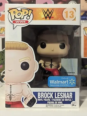 Brock Lesnar WWE Funko Pop Vinyl Walmart Exclusive #13 • $120
