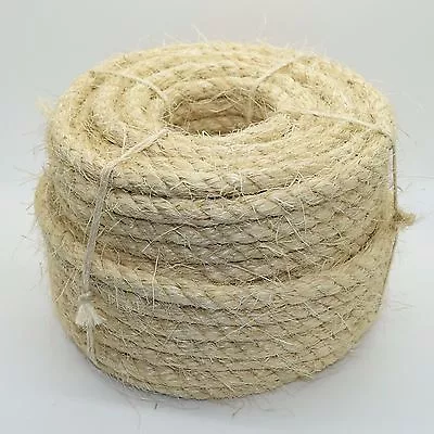 Natural Sisal Rope Cat Cats Scratching Post Claw Control Toys Crafts Pets Animal • £181.48