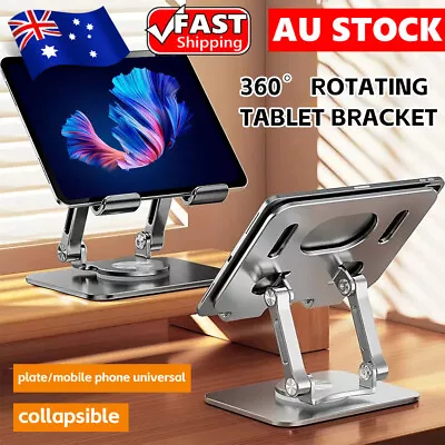 Universal Tab Mount Tablet Stand Phone Holder Desk Table For IPhone IPad Samsung • $22.95