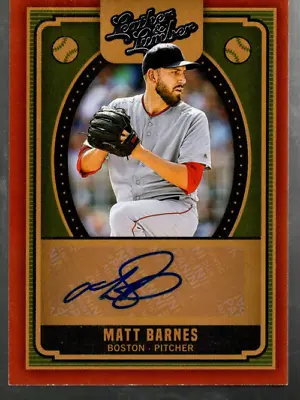 A7968- 2019 Panini Leather And Lumber Autographs #5 Matt Barnes Auto - NM-MT • $5.39