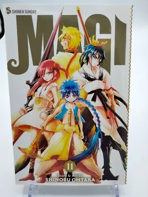 Magi The Labyrinth Of Magic Vol 11 Manga English Volume Shinobu Ohtaka • $29.12