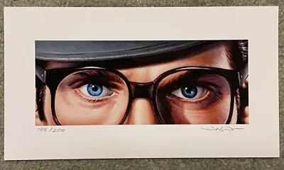 Superman Christopher Reeve Print Poster Mondo Eyes Without A Face Jason Edmiston • $169.99