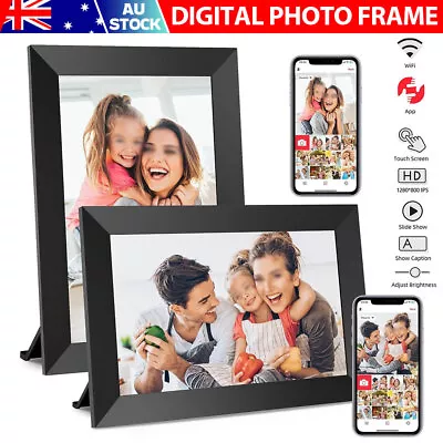 2024 NEW HD 10.1'' LED Digital Photo Frame Picture Alarm Clock MP4 Movie Player • $79.85