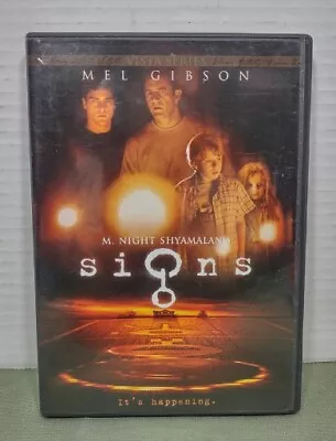 👽 Used Signs DVD Movie Mel Gibson UFO Aliens 👽 • $5