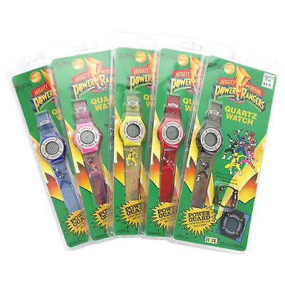 Mighty Morphin Power Rangers Quartz Watch With Lens Protector Variety Of Colors • $14.95