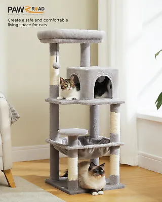 PAWZ Road Cat Tree Tower Scratching Post Scratcher Cat Condo Tree Kitten Bed Toy • $69.99
