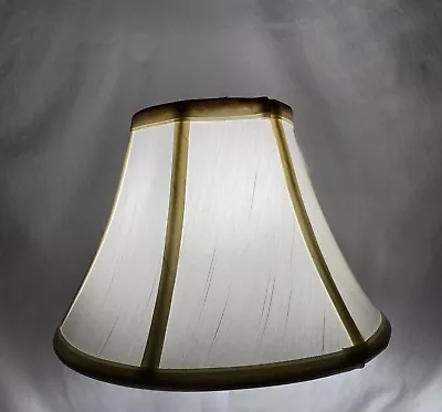 Vintage Small White Bell Lampshade Lamp Shade   • $19.36