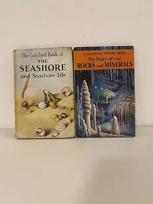 Seashore And Seashore Life Rocks And Minerals - Ladybird Book Series 536 • £6.99