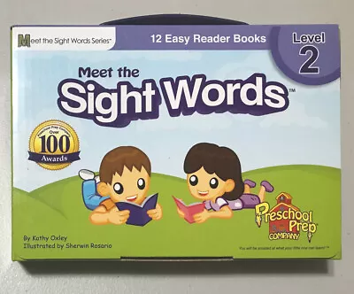 Meet The Sight Words - Level 2 - Easy Reader Books (boxed Set Of 12 Books) • $15