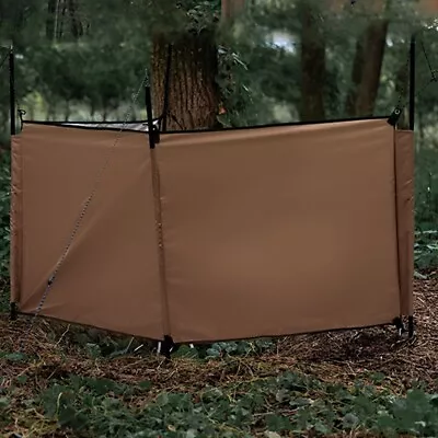 Outdoor Windscreen For Beach Grass And Rock Campsites Provides Privacy • $40.47