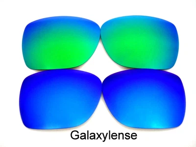 £11.40 • Buy Galaxy Replacement Lenses For Oakley Deviation Sunglasses Blue/Green Polarized