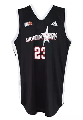 Lebron James Rookie 2002 Aau Shooting Stars Game Used Jersey Number Framed Rare! • $7499.99