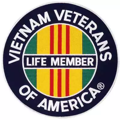 Vietnam Veterans Of America Life Member Patch - 3  • $7.95