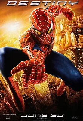 Promo Poster Marvel Art Print Wall Decor Spider-Man 2 Sci-Fi Collectible Gift • $11.99
