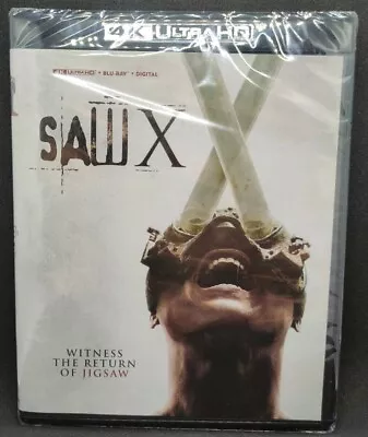 Saw X 4k UHD REGION FREE + Bluray *NEW/SEALED* 10 • $59.99