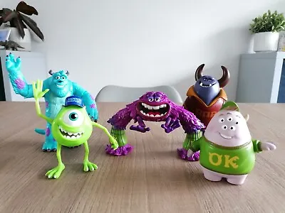 £24.99 • Buy Monsters Inc Disney Pixar Monsters University  5  Figures Ideal As Cake Toppers 