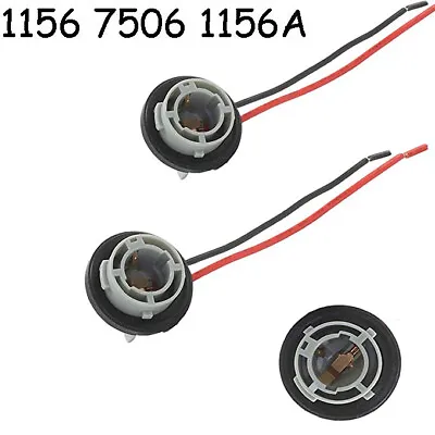 1156 BA15S Sockets Adapter Harness Wiring For Brake/Stop/Turn Signal/Tail Light • $9