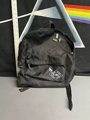 Victoria's Secret PINK Mini Backpack Black With Pins • $9.99