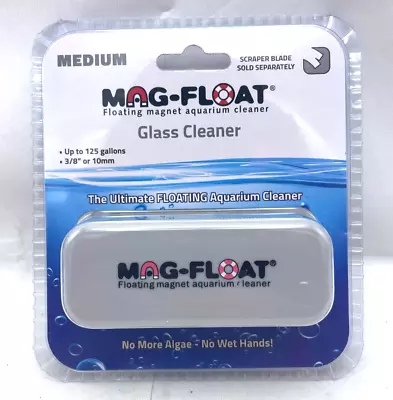 Mag-Float Ultimate Floating Magnet Aquarium Glass Cleaner Med Up To 125 Gallons • $23.99