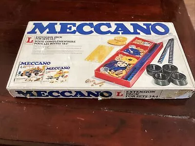 £19.20 • Buy Meccano L Extension Pack For Sets 3&4