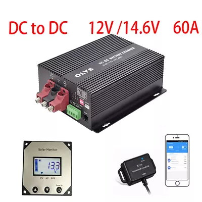 12V 60A Charger Booster For RVs Campers Ships DC To DC Charger Support Bluetooth • $283.10