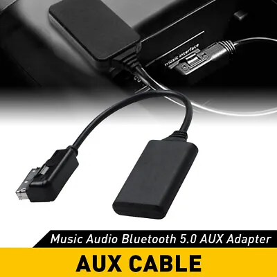 AMI MDI MMI Bluetooth Music Interface AUX Audio Cable Adapter For VW Audi 2010+ • $15.19