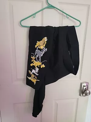 Torrid Disney Dogs Pluto Lady Tramp Black Crop Leggings Size 3XL • $15