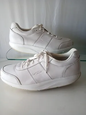 MBT White Rocker Bottom Shoe Women's Fitness Walking Swiss Engineered  42 Us 11 • $89