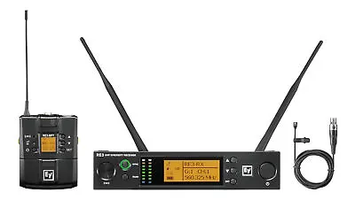 Electro-Voice RE3-BPOL UHF Wireless Bodypack System Omni Lavalier Microphone 6M • $659