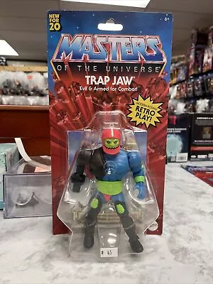 Mattel Masters Of The Universe: Origins - Trap Jaw 5.5  Action Figrure (GNN97) • $44.99