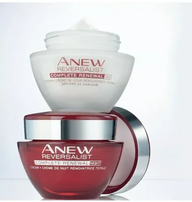 £16.50 • Buy Avon Anew Reversalist Wrinkle-Fighting Set - DAY Cream 50ml + NIGHT Cream 50ml