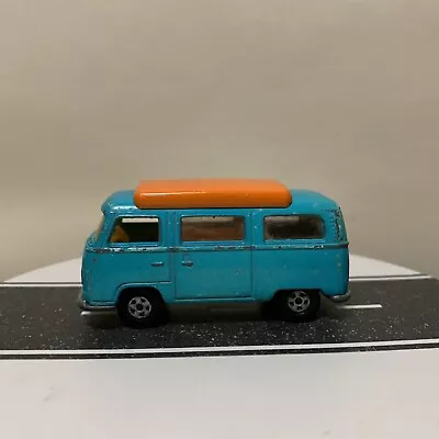 Matchbox Lesney Superfast No. 23 Volkswagen VW Camper Van T2 Bus Light Blue VTG • $24.95