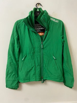 Superdry Green Jacket Size Medium Boys Long Sleeve (A517) • £18