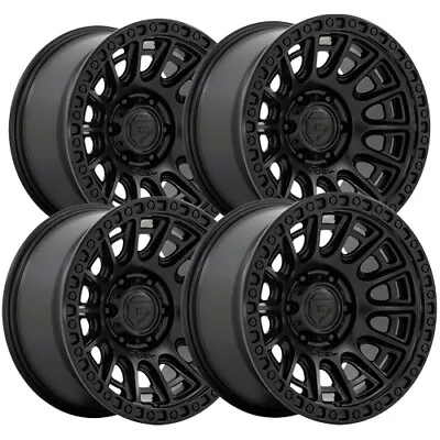 (Set Of 4) Fuel D832 Cycle 17x9 5x5  +1mm Blackout Wheels Rims 17  Inch • $1380