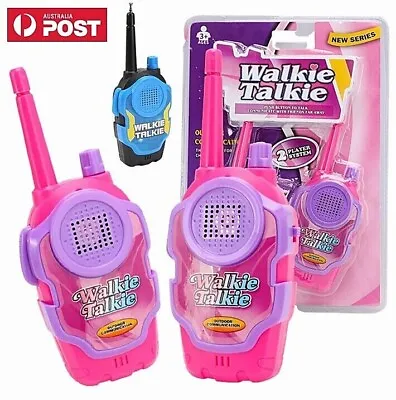 $23.50 • Buy 2PCS Walkie Talkie Kids Children 2 Way Radio Walky Talky 200M Birthday Gift Toys