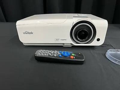 Vivitek DLP D966HD-WT Projector High Brightness 1080p Multimedia 3D Projector • $550